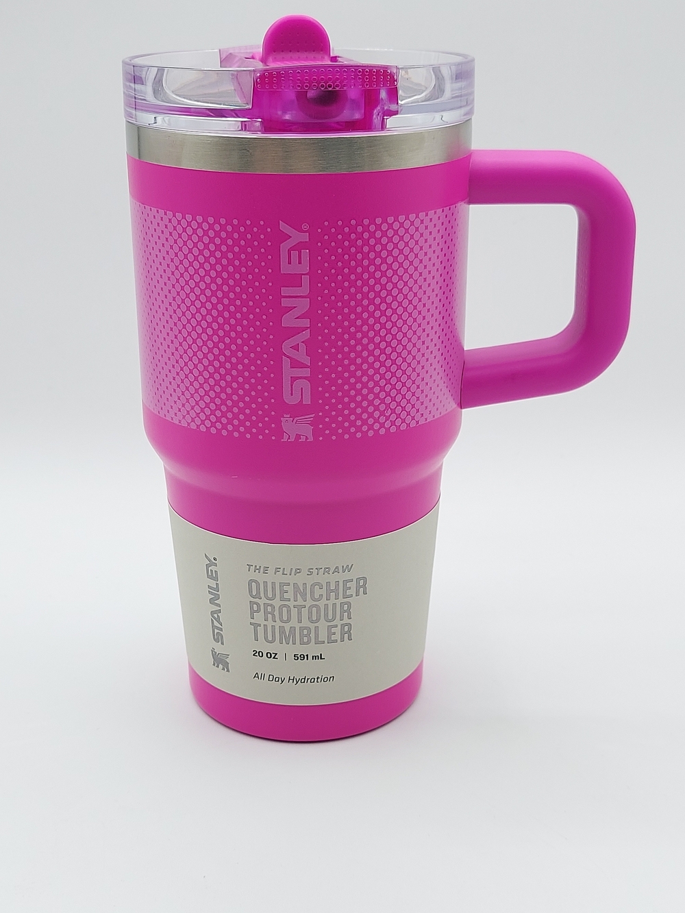 Stanley The Quencher ProTour Flip Straw Tumbler | 20 OZ - Vivid Violet Fade